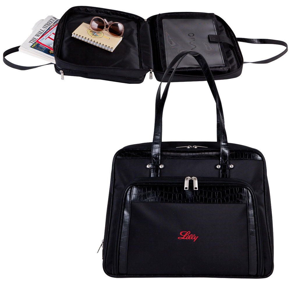 Croc Ladies TSA Computer Tote Bag