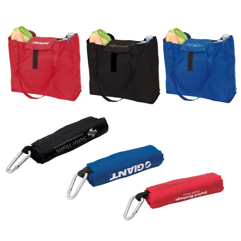 Foldable Tote W/24 Handles