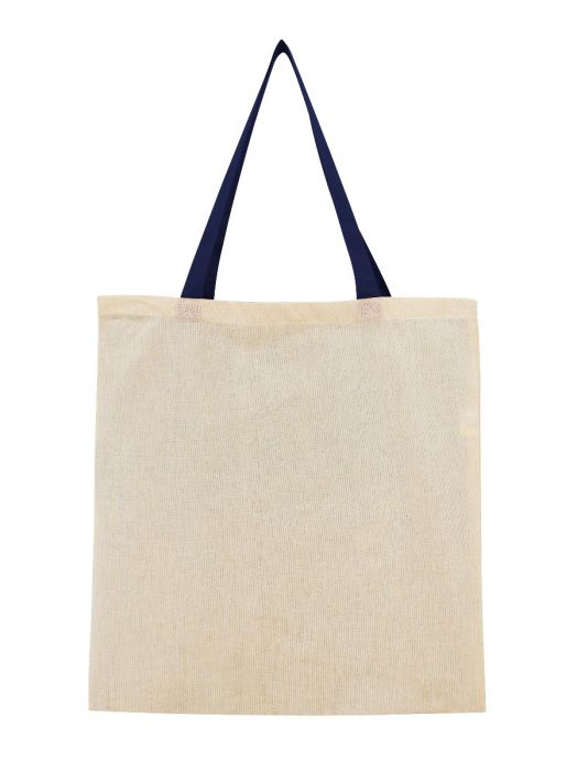15" Contrasting Handles Tote
