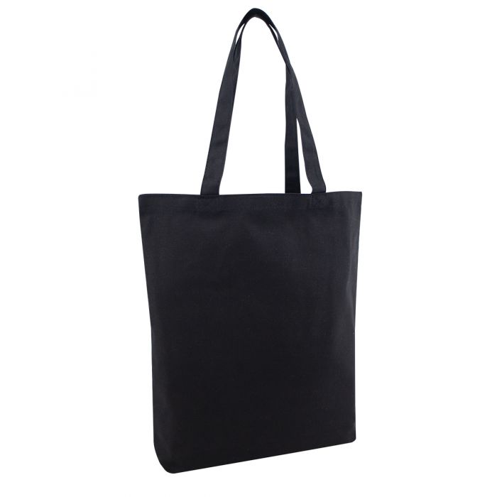 Medium 12 oz Cotton Gusseted Tote