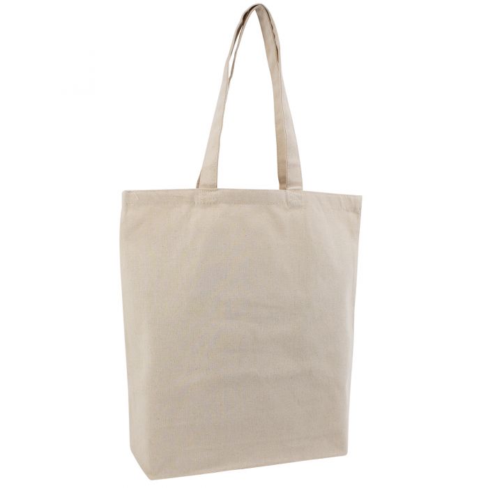 Medium 12 oz Cotton Gusseted Tote