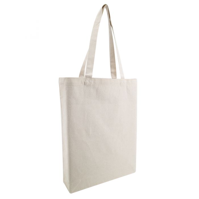 Midweight Recycled Canvas Gusseted Tote
