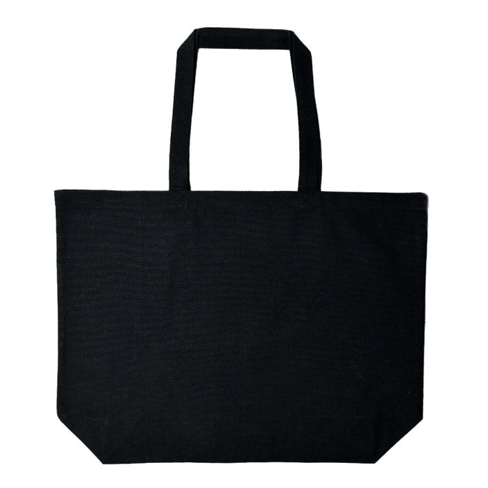 20" Jumbo Recycled Midweight Gusseted Canvas Tote