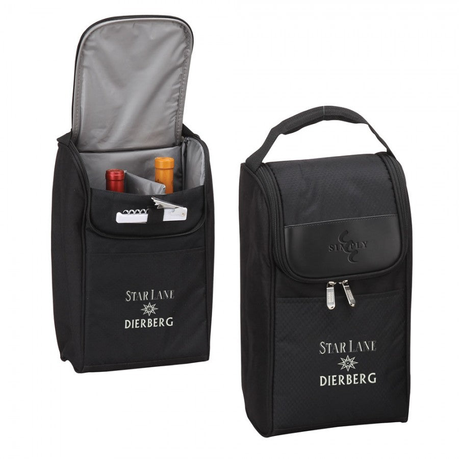 Clever wine tote cooler bag