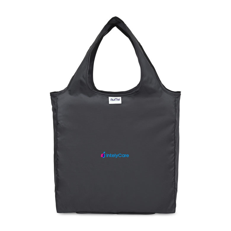 Black reusable shopping bag USA