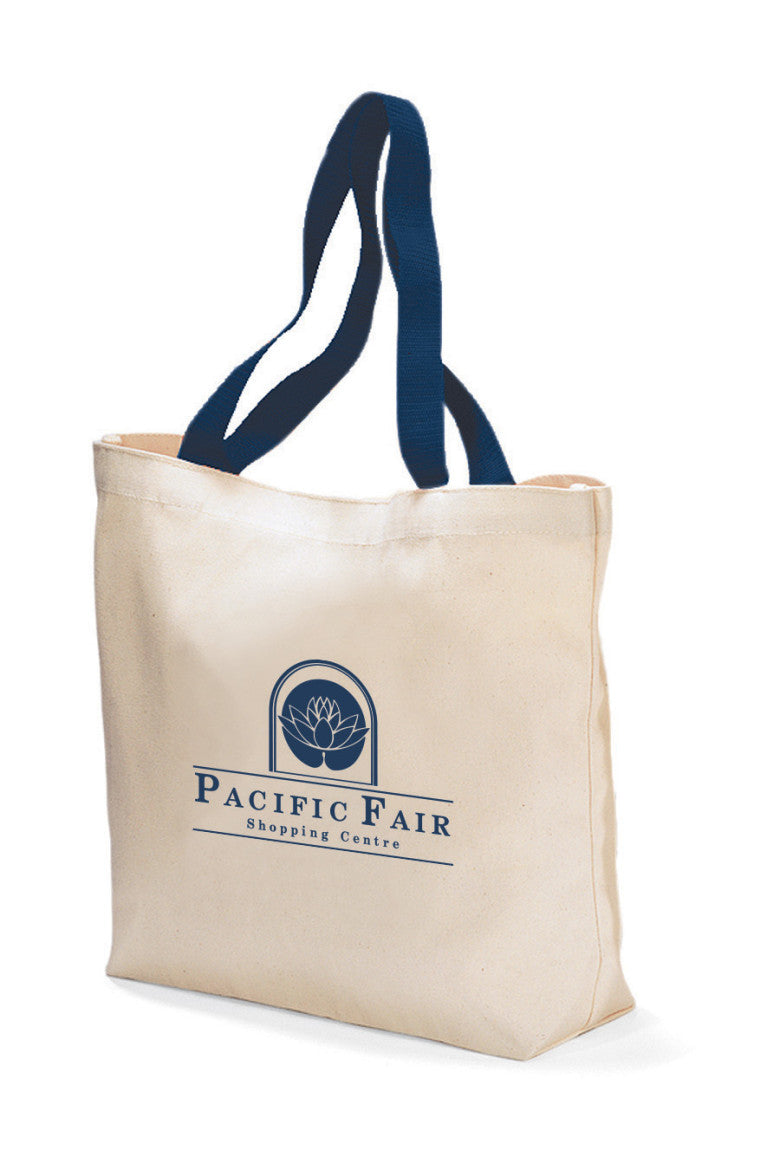 Colored Handle Tote