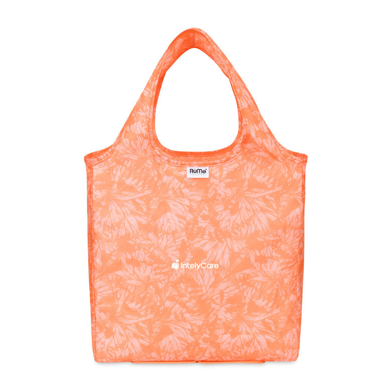 Orange shopping bags in USA