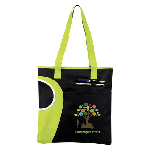 Zipper Top Bottle Tote