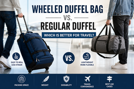 Wheeled Duffel Bag vs. Regular Duffel: Which Is Better for Travel?