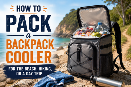How to Pack a Backpack Cooler for the Beach, Hiking, or a Day Trip