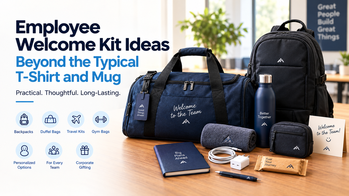 Employee Welcome Kit Ideas Beyond the Typical T-Shirt and Mug