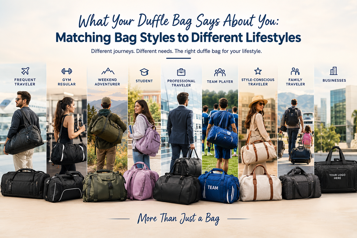 What Your Duffle Bag Says About You: Matching Bag Styles to Different Lifestyles