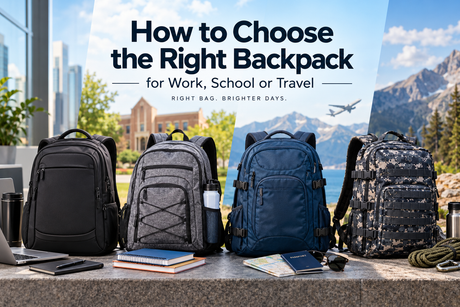 How to Choose the Right Backpack for Work, School or Travel
