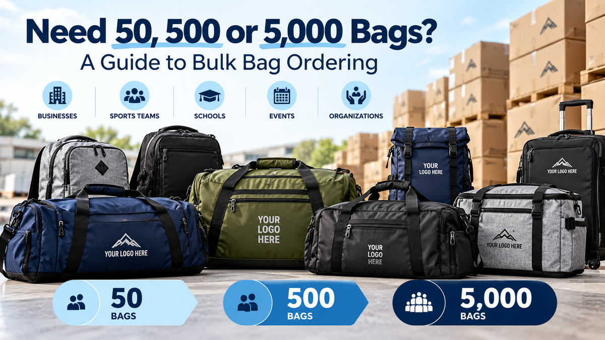Need 50, 500 or 5,000 Bags? A Guide to Bulk Bag Ordering