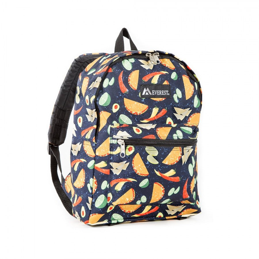 Basic Pattern Backpack