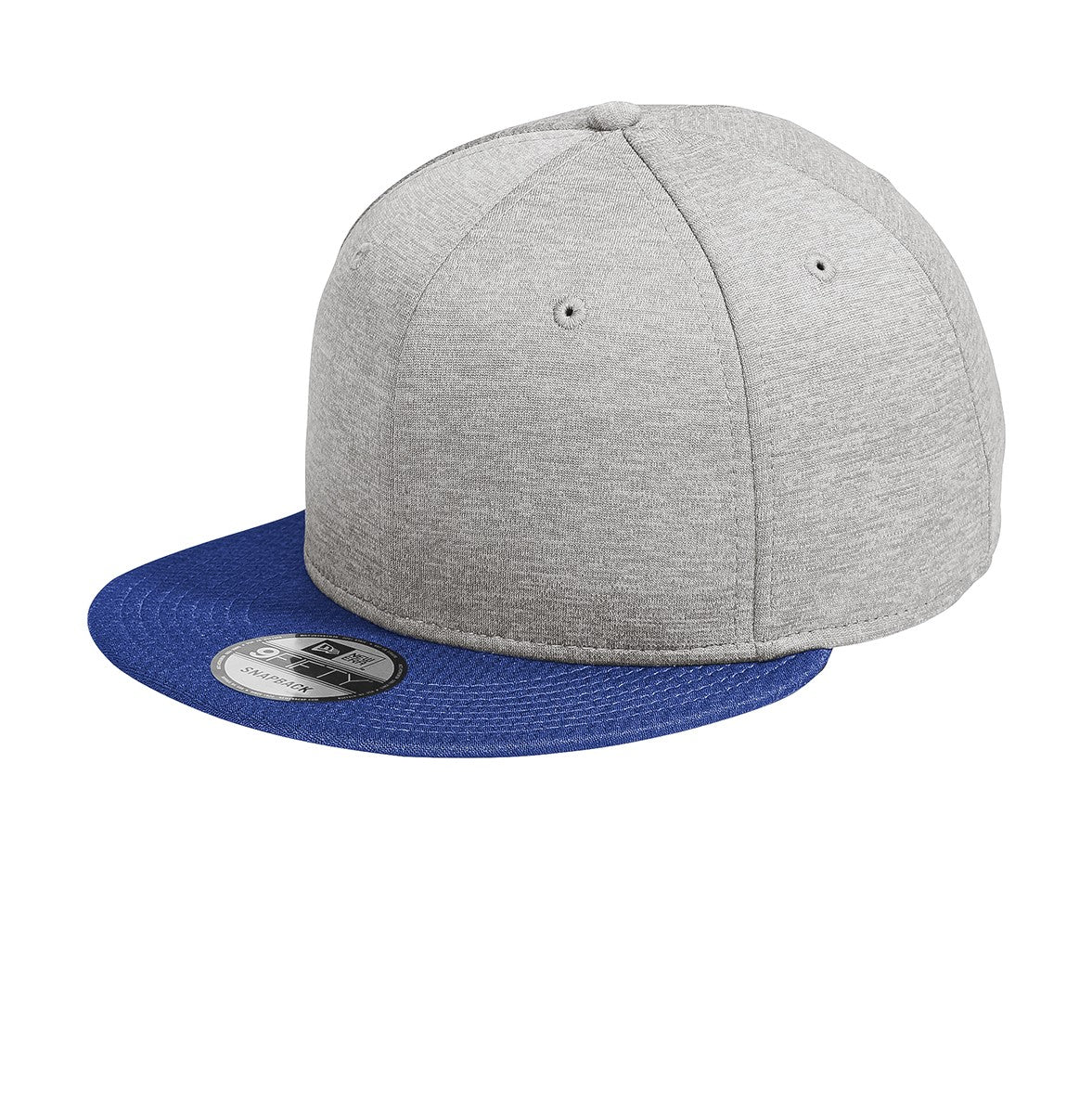 New Era ® Shadow Heather Striped Flat Bill Snapback Cap