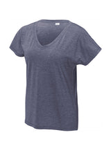 Sport-Tek ® Ladies PosiCharge ® Tri-Blend Wicking Dolman Tee