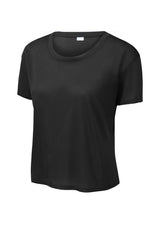 Sport-Tek ® Ladies PosiCharge® Draft Crop Tee