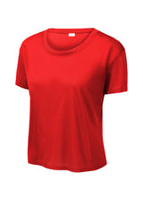 Sport-Tek ® Ladies PosiCharge® Draft Crop Tee