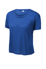 Sport-Tek ® Ladies PosiCharge® Draft Crop Tee