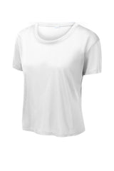 Sport-Tek ® Ladies PosiCharge® Draft Crop Tee