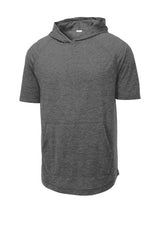 Sport-Tek ® PosiCharge ® Tri-Blend Wicking Short Sleeve Hoodie