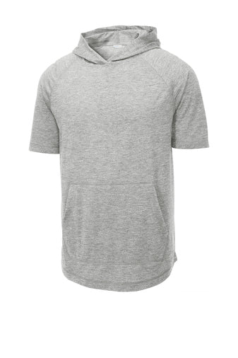 Sport-Tek ® PosiCharge ® Tri-Blend Wicking Short Sleeve Hoodie