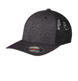 Port Authority ® Flexfit ® Melange Mesh Back Trucker Cap