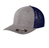 Port Authority ® Flexfit ® Melange Mesh Back Trucker Cap