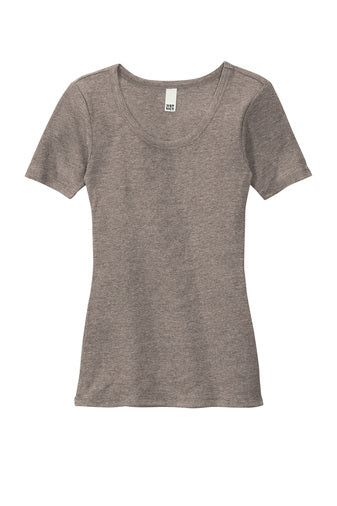 District® Women’s V.I.T.™ Rib Scoop Neck Tee