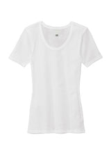 District® Women’s V.I.T.™ Rib Scoop Neck Tee