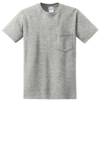 Gildan® - Ultra Cotton® 100% Cotton T-Shirt with Pocket