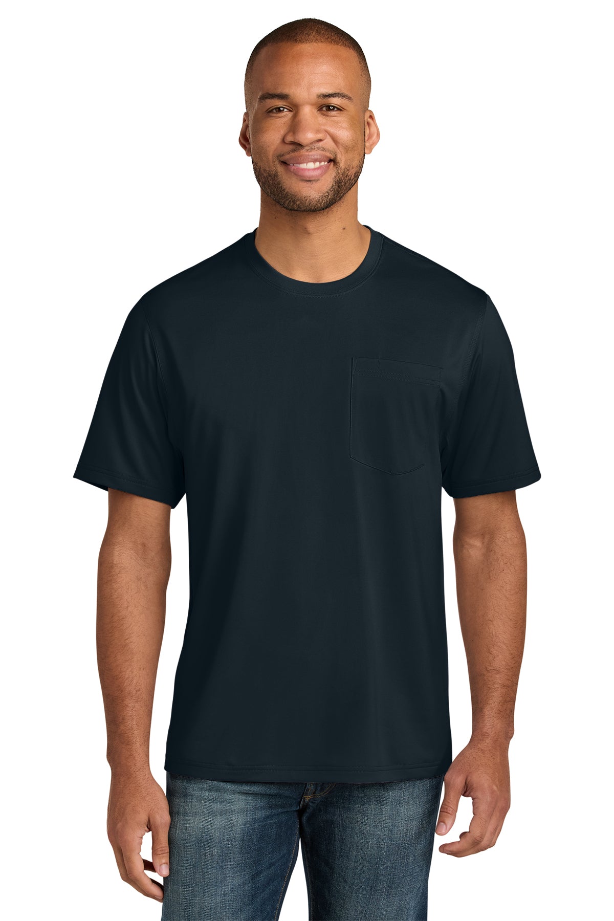 Navy blue t-shirt in usa