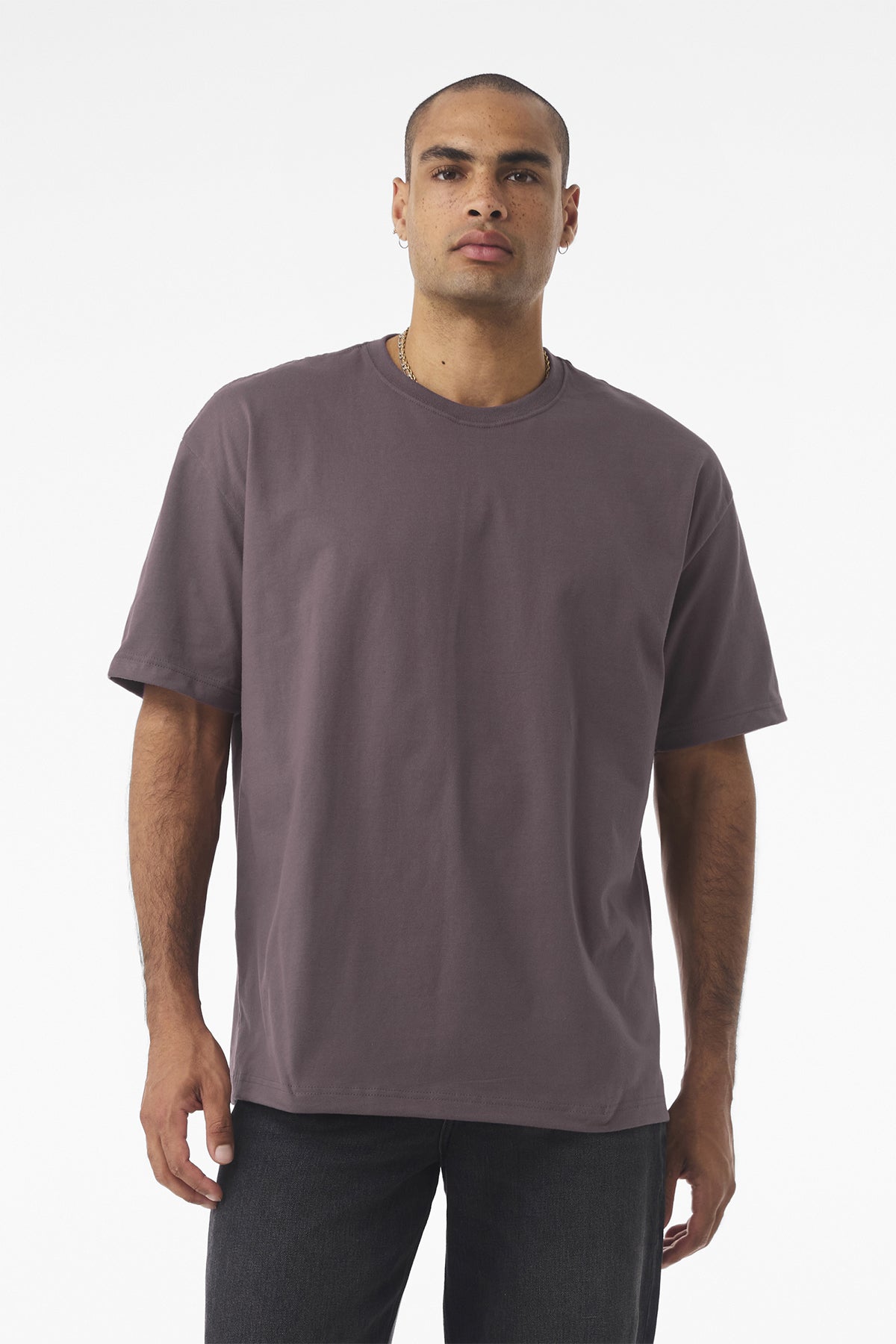 purple gray short sleeve t-shirt usa