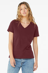 BELLA+CANVAS ® Women’s Relaxed Jersey Short Sleeve V-Neck Tee