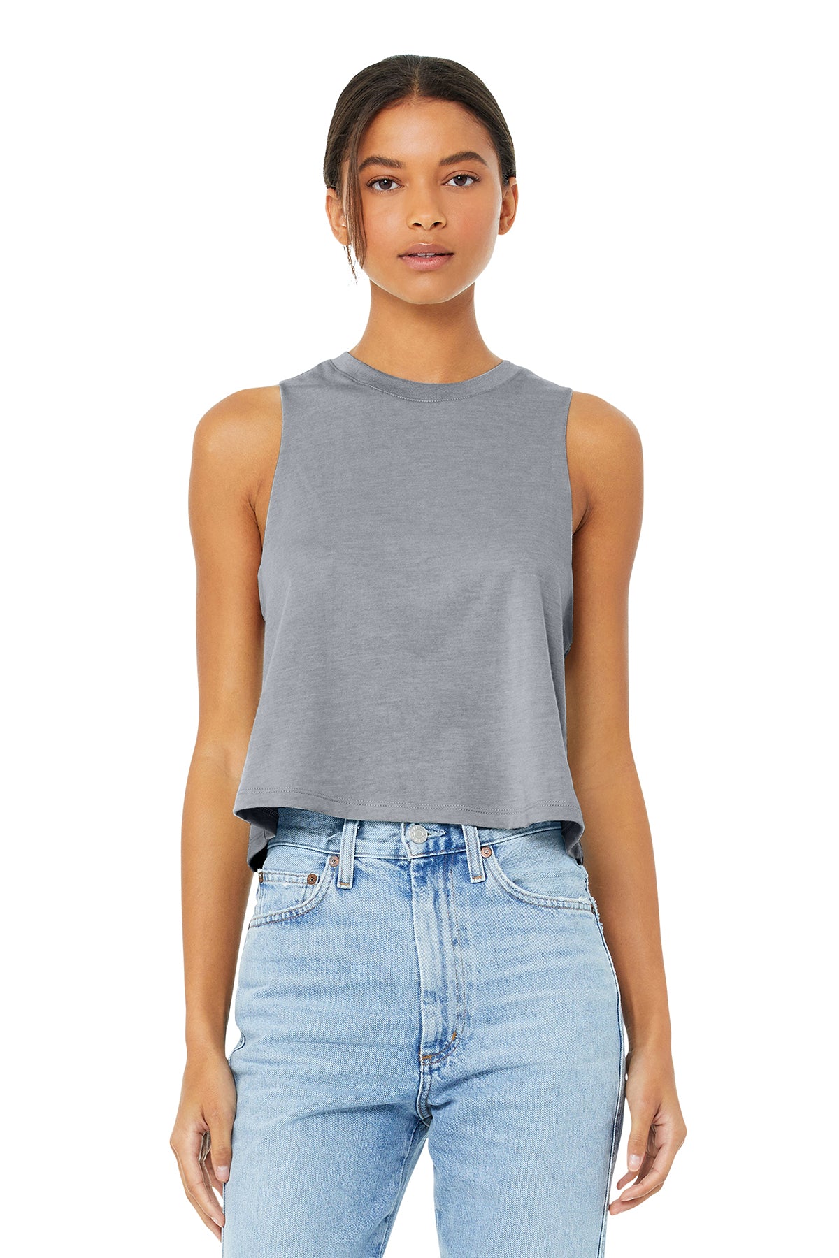 BELLA+CANVAS ® Women’s Racerback Cropped Tank