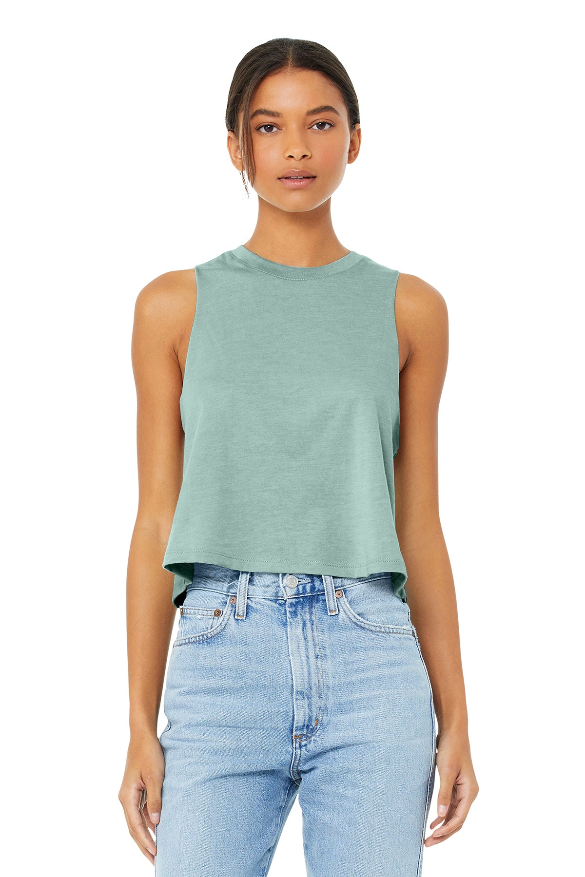 BELLA+CANVAS ® Women’s Racerback Cropped Tank
