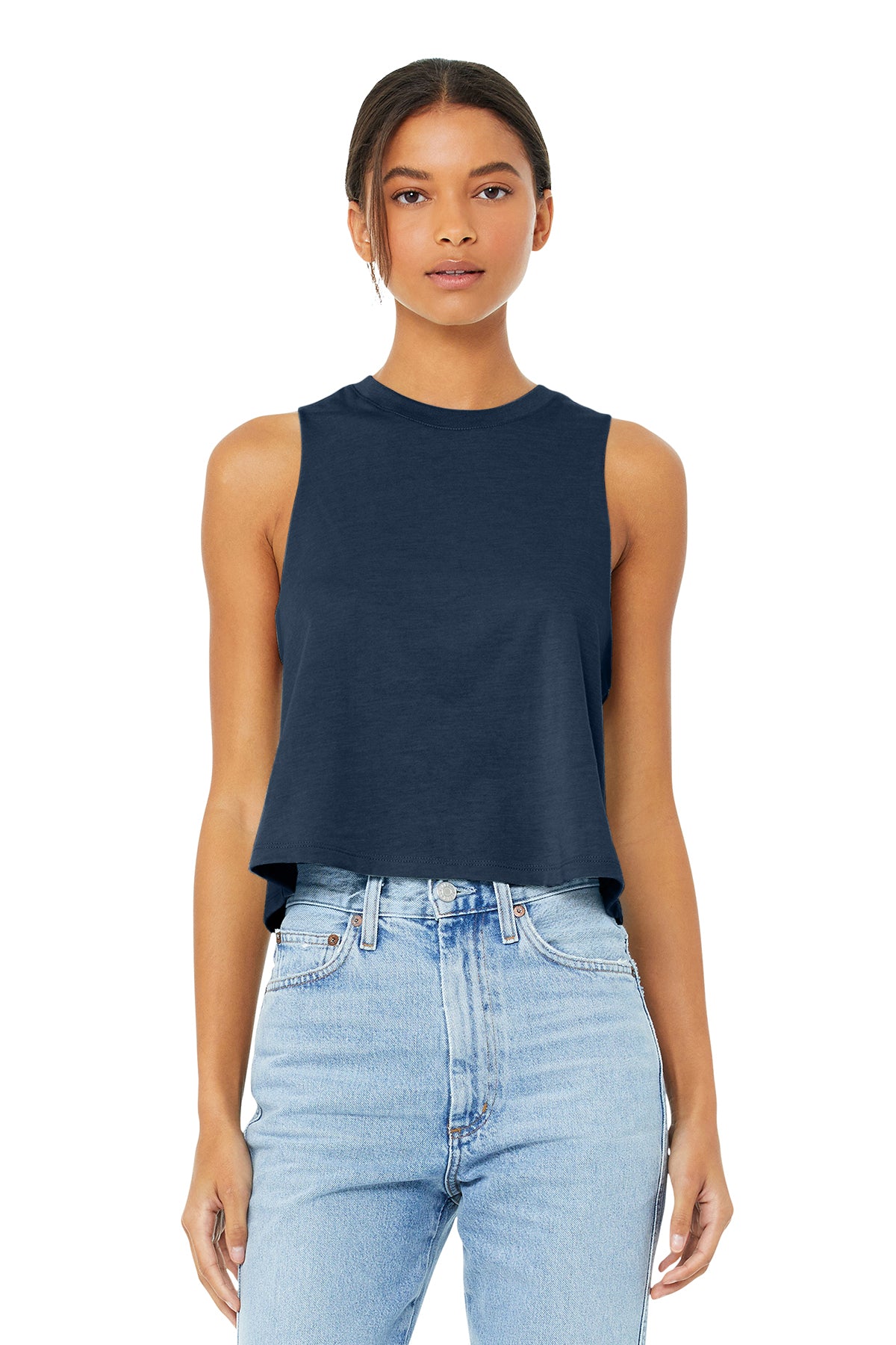 BELLA+CANVAS ® Women’s Racerback Cropped Tank