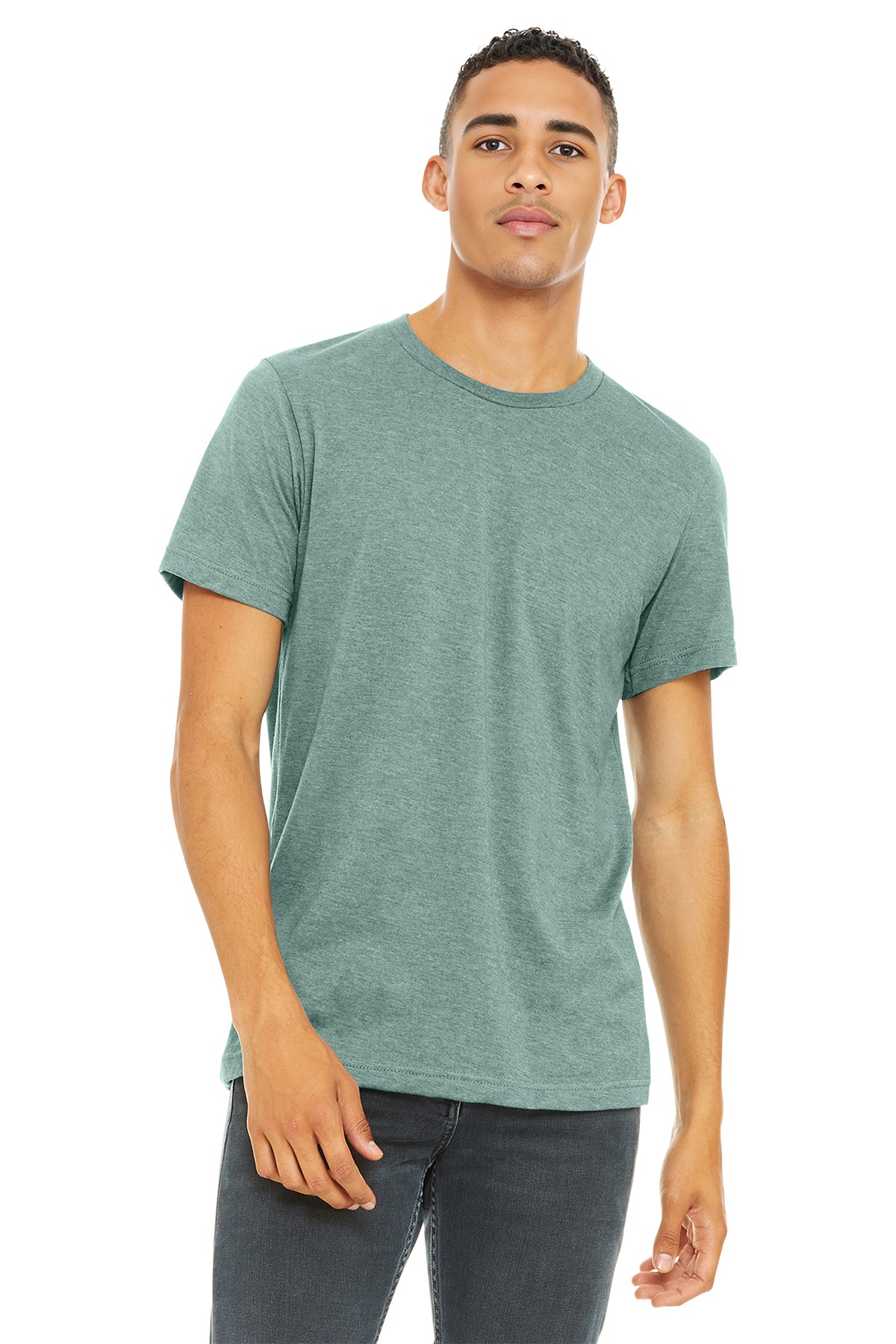 BELLA+CANVAS ® Unisex Heather CVC Short Sleeve Tee
