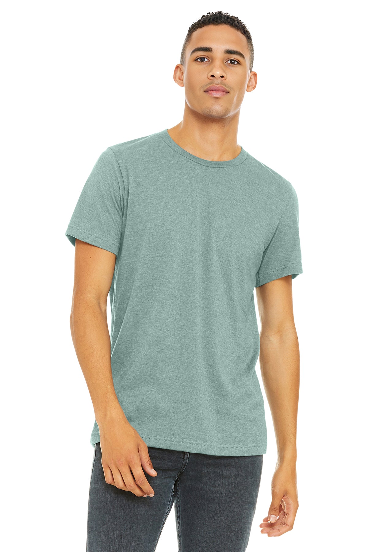 BELLA+CANVAS ® Unisex Heather CVC Short Sleeve Tee