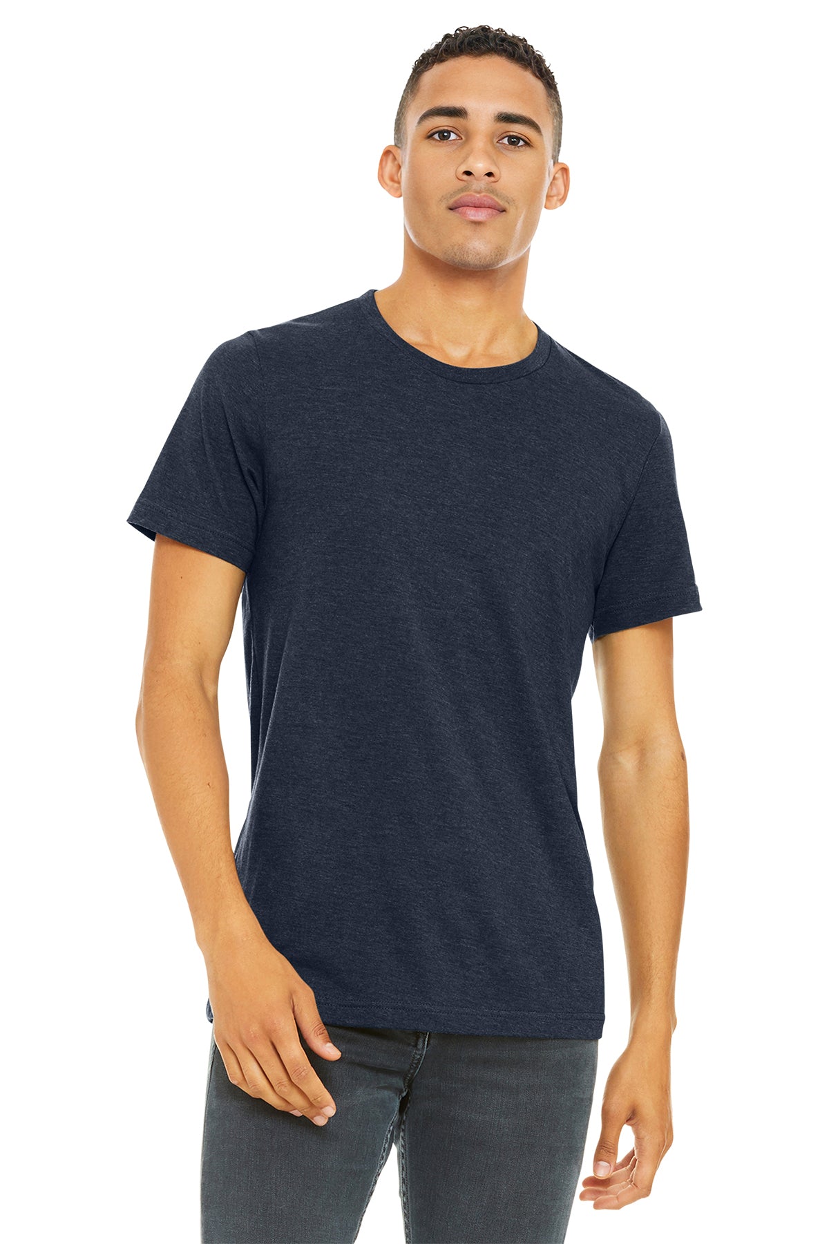 BELLA+CANVAS ® Unisex Heather CVC Short Sleeve Tee