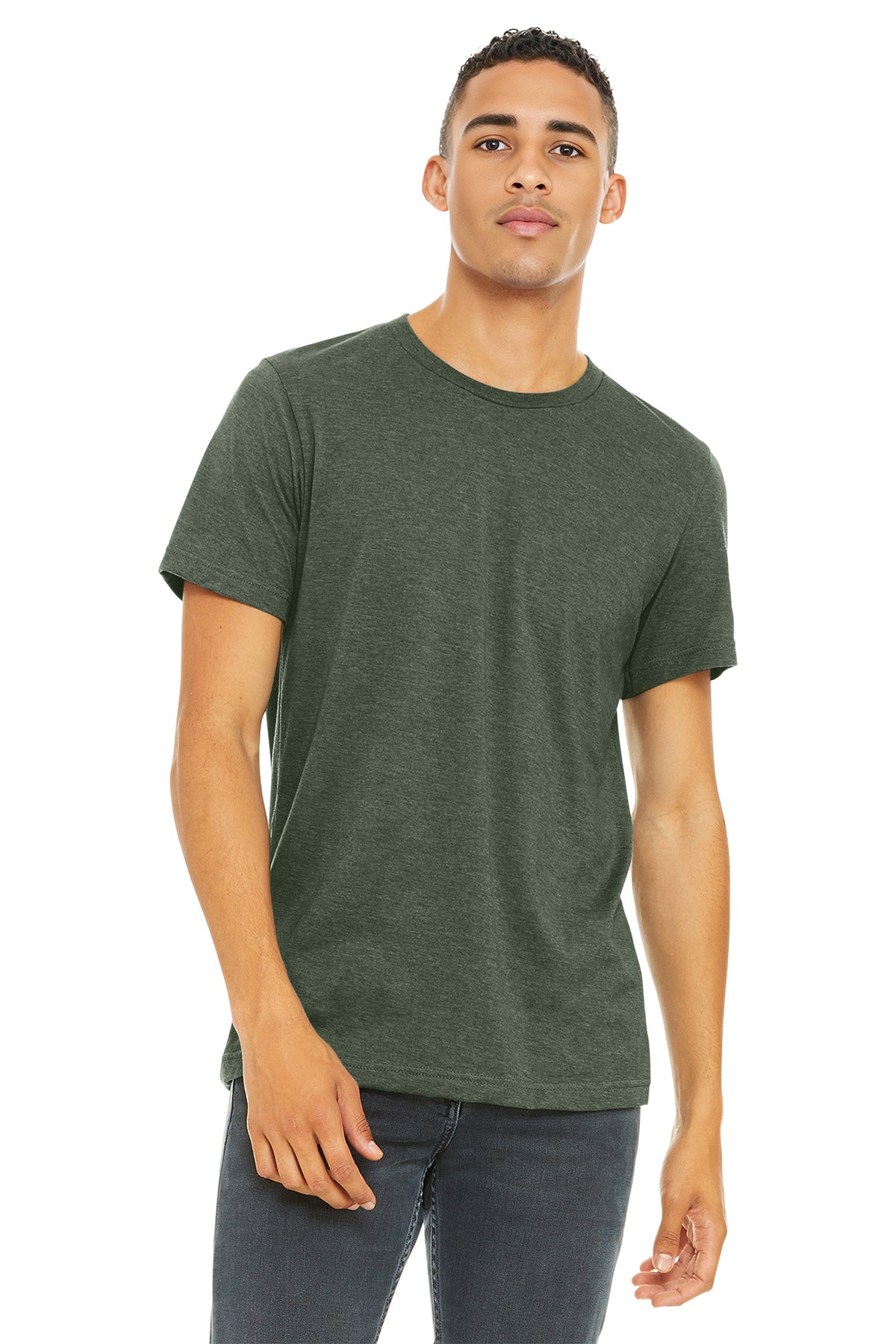 BELLA+CANVAS ® Unisex Heather CVC Short Sleeve Tee