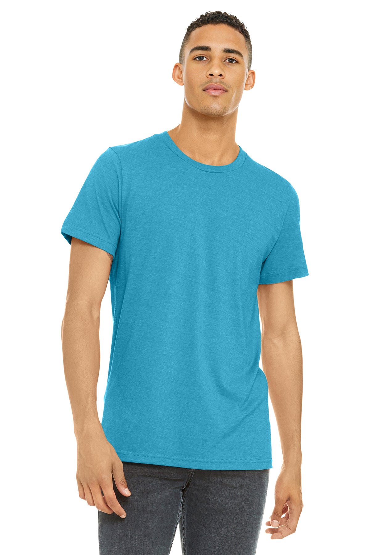 BELLA+CANVAS ® Unisex Heather CVC Short Sleeve Tee