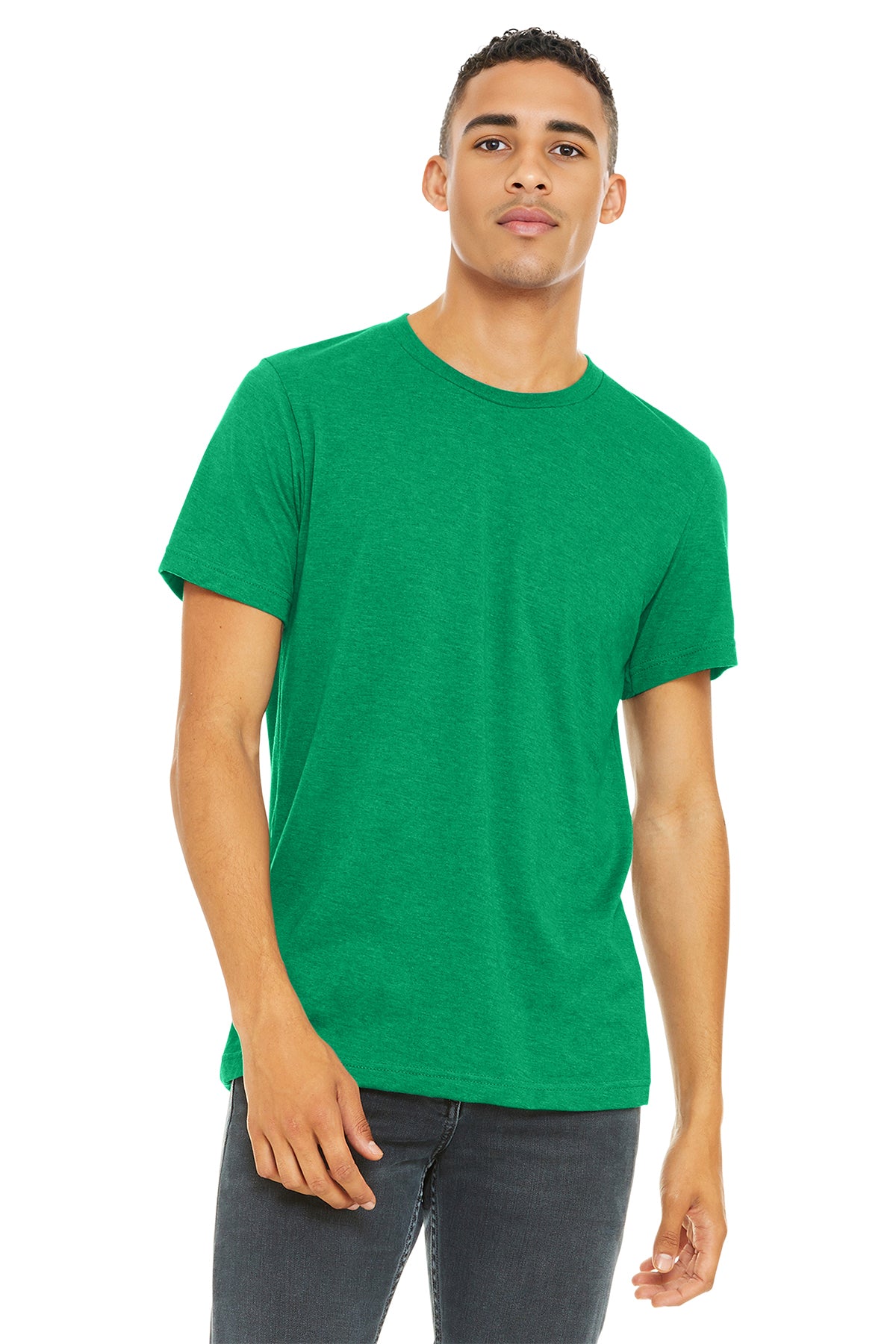 BELLA+CANVAS ® Unisex Heather CVC Short Sleeve Tee