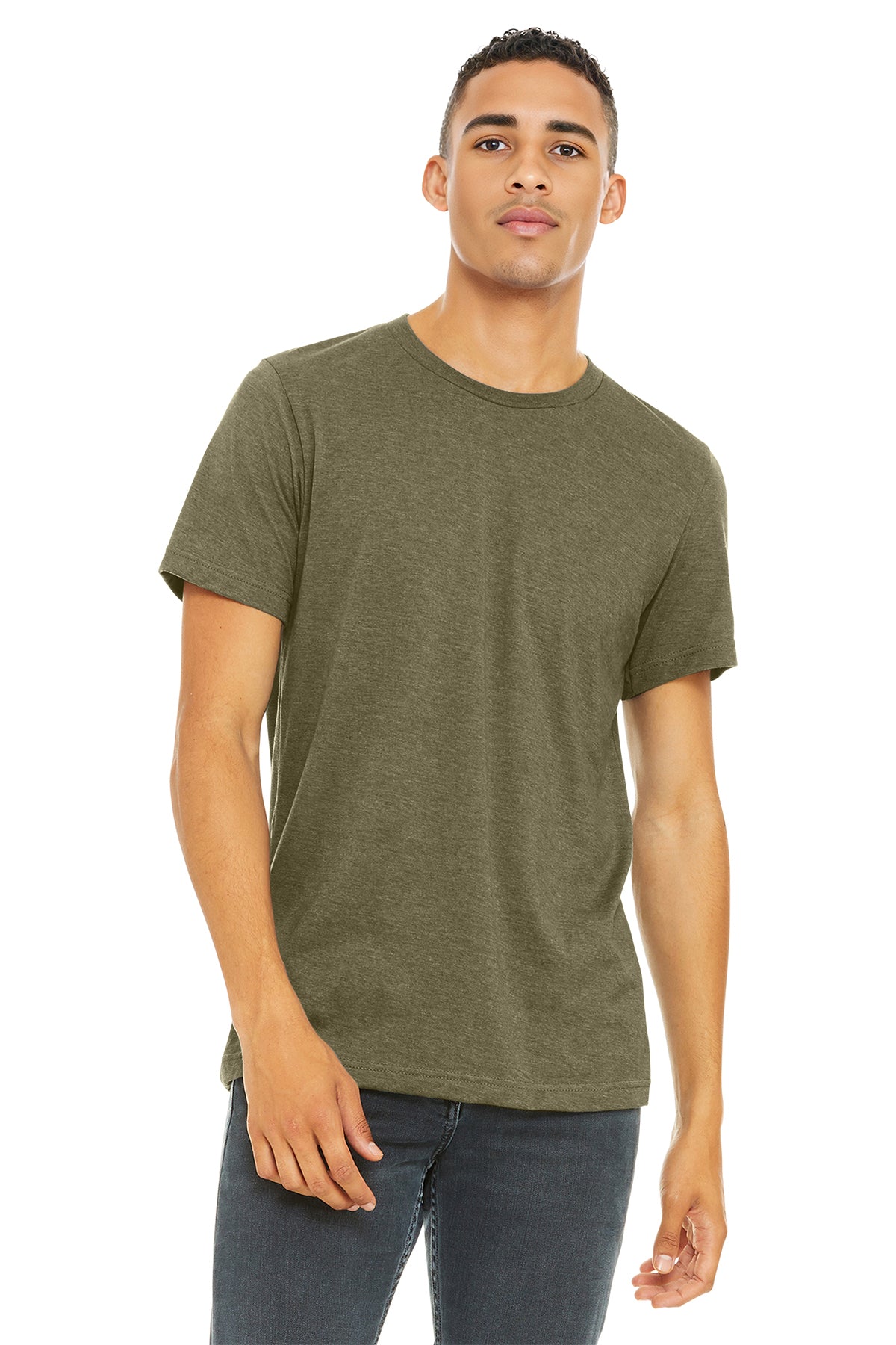 BELLA+CANVAS ® Unisex Heather CVC Short Sleeve Tee