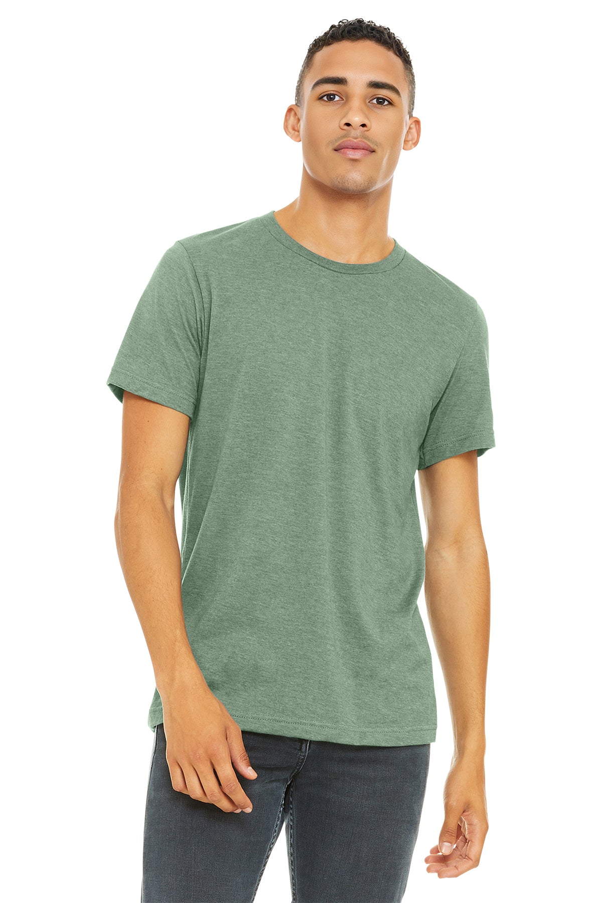 BELLA+CANVAS ® Unisex Heather CVC Short Sleeve Tee