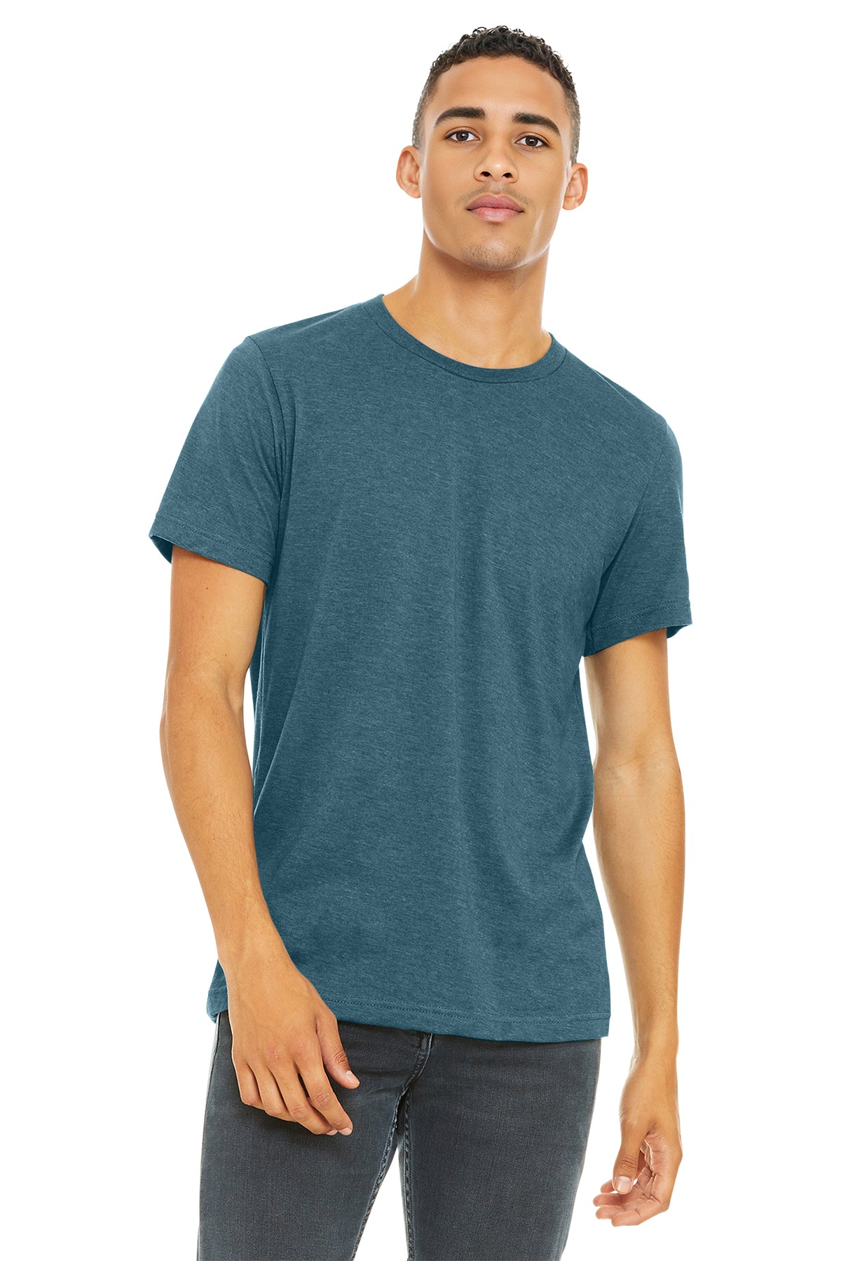 BELLA+CANVAS ® Unisex Heather CVC Short Sleeve Tee