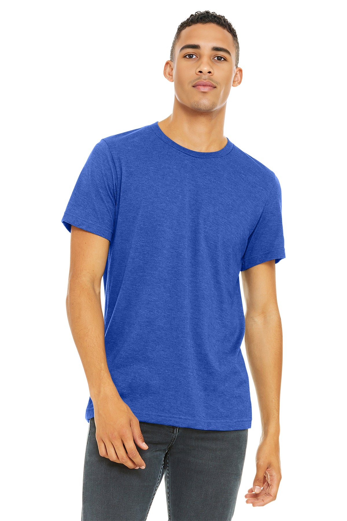 BELLA+CANVAS ® Unisex Heather CVC Short Sleeve Tee