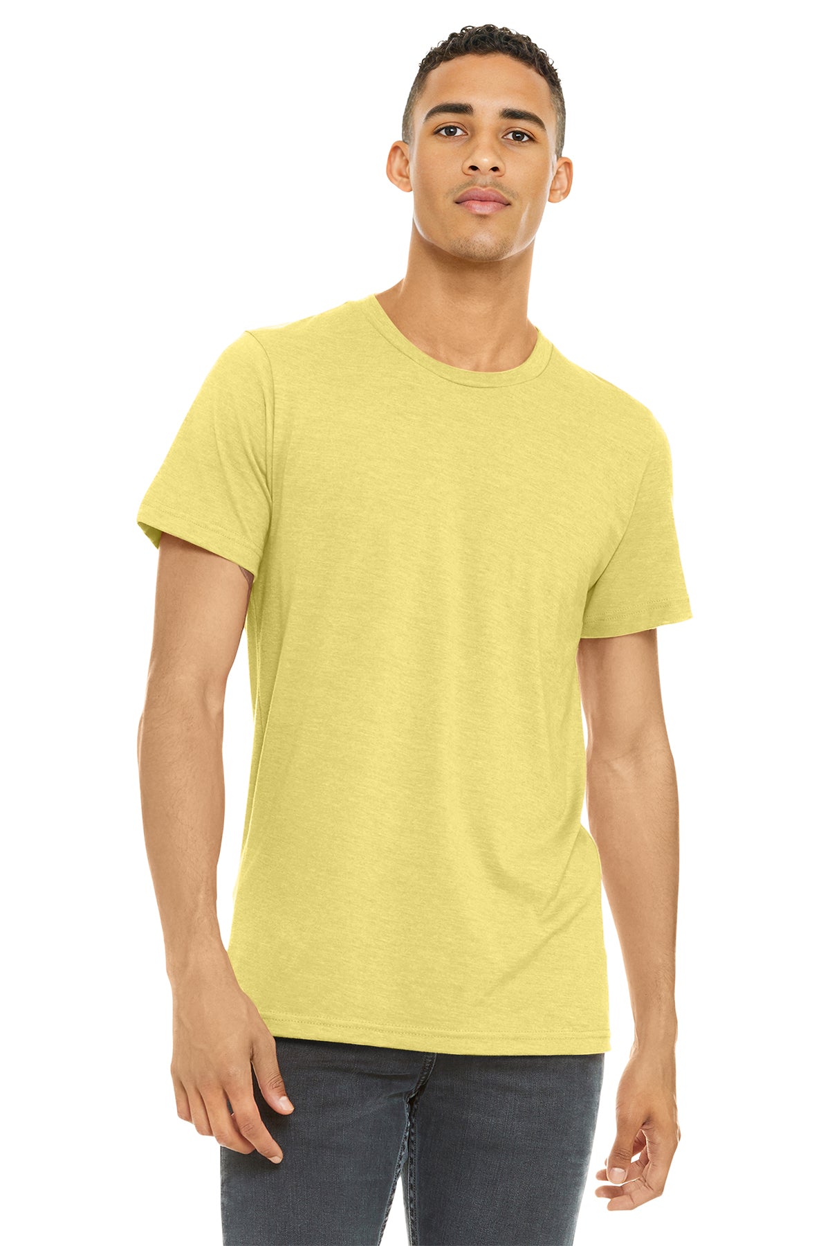 BELLA+CANVAS ® Unisex Heather CVC Short Sleeve Tee