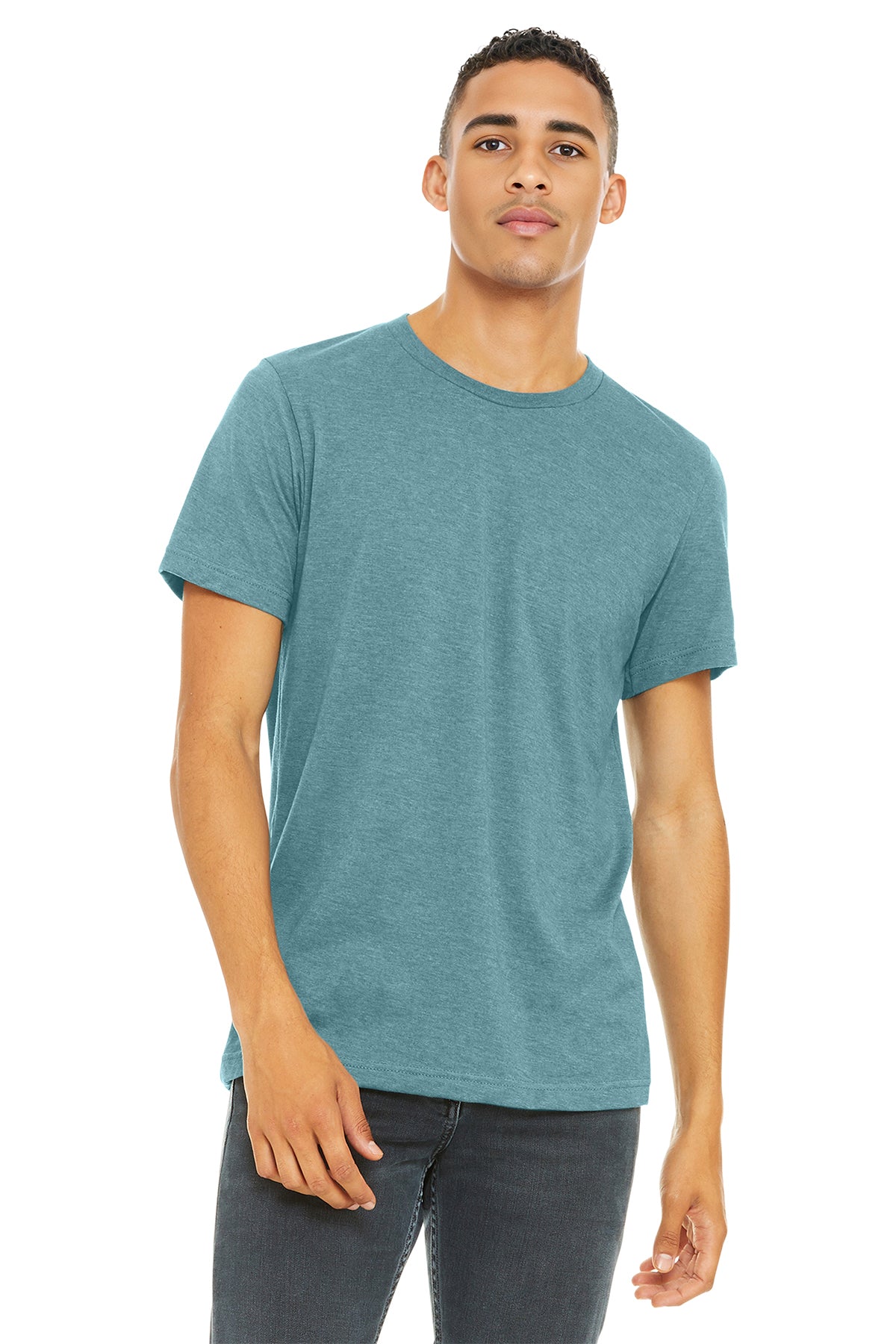 BELLA+CANVAS ® Unisex Heather CVC Short Sleeve Tee